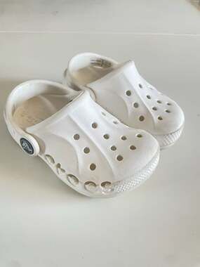 Crocs Kids Baya Clog - White TODDLER 7c summer 15